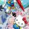 Gundam vs Hello Kitty